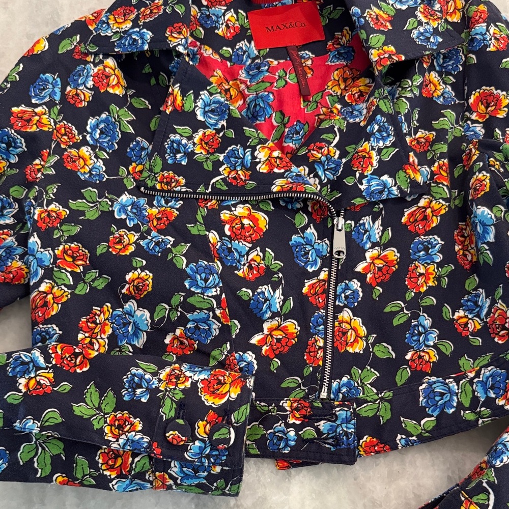 Max & Co. Colorful Floral Patterned Jacket - Picture 5 of 7